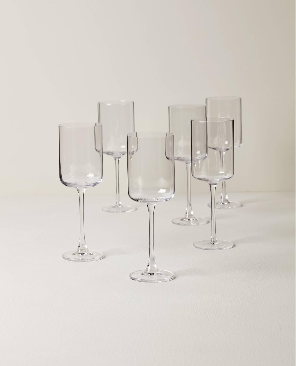 Lenox 897428 Tuscany Classics Straight White Wine Glasses, Set of 6