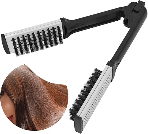 Miniatura 2 de Sorandy Peine alisador, alisador de cabello, cuidado efectivo del cabello para el hogar, cepillo alisador de cabello hueco transpirable con cepillos