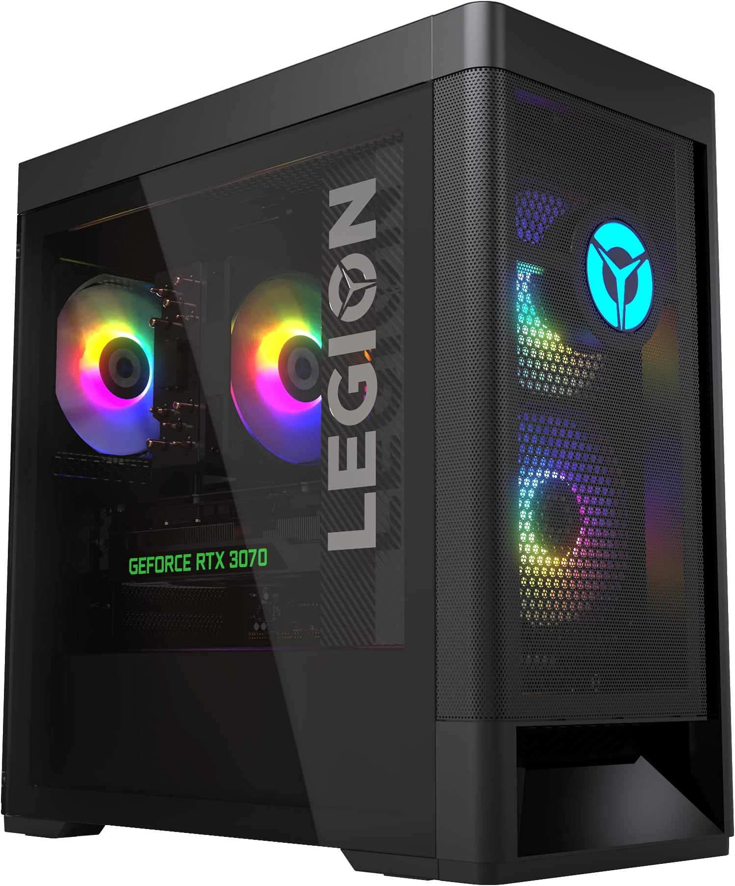 Lenovo Legion Tower 5 Gaming Desktop (AMD Ryzen 7 5800/16GB/512GB SSD/2TB HDD/Win11/NVIDIA RTX 3070 8GB GDDR6/Legion ColdFront 2.0 Cooling/ARGB Lighting with 16 Million Colors/Transparent Side Panel)