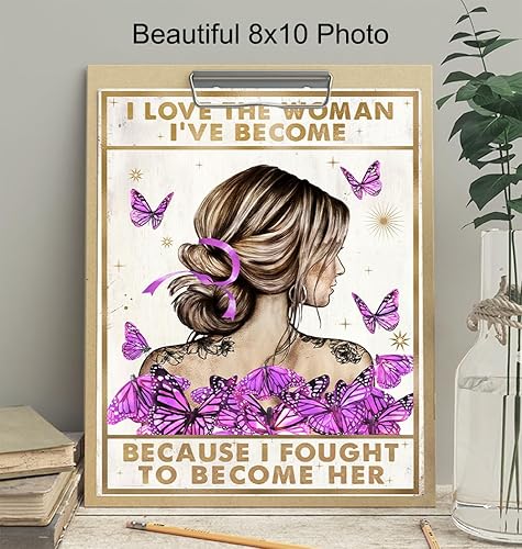 Miniatura 3 de YELLOWBIRD ART & DESIGN Arte de pared inspirador para mujer, frases positivas, frases positivas, póster motivacional de inspiración, mariposas de