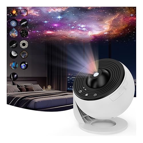Galaxy Projector, 13 in 1 Planetarium Star Projector for Bedroom