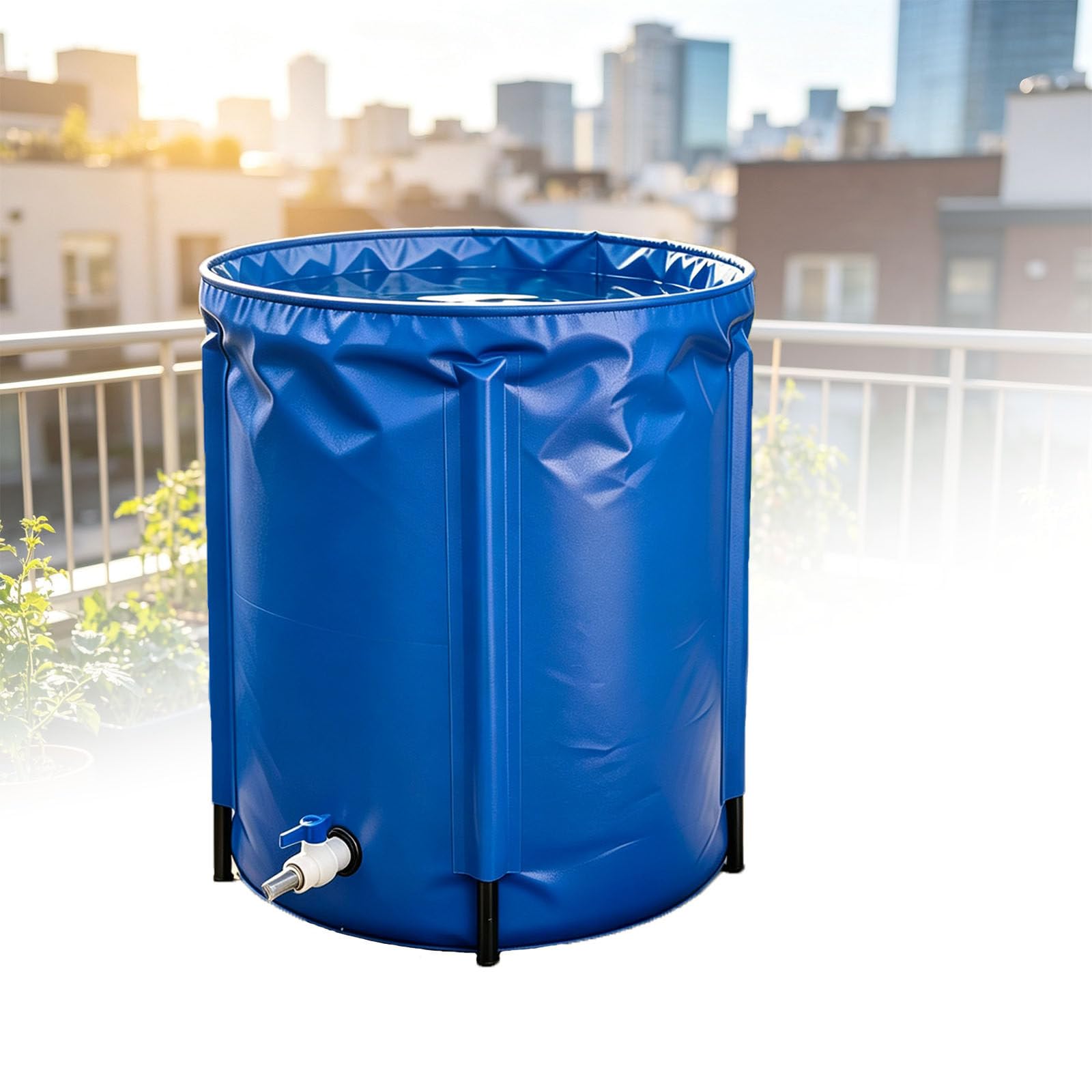 Collapsible Rainwater Tank Portable Utility Water Storage Container 200L
