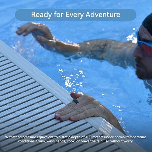 Miniatura 5 de RingConn Gen 2, World’s First Smart Ring with Sleep Apnea Monitoring, No APP Subscription, 12-Day Battery Life, Stress/Heart Rate/Women's Health