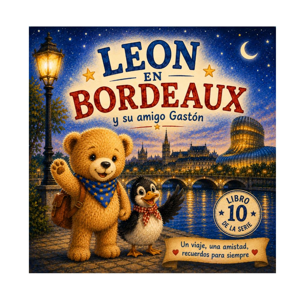 León en Burdeos: N°10 - Una aventura con su amigo Gastón (León el osito visita Francia)