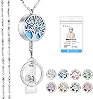 Vista 14 de SAM & LORI Retractable Lanyards for Id Badges Keys Women Cute Employee Teacher Appreciation Gifts Badge Holder Reel Lanyard