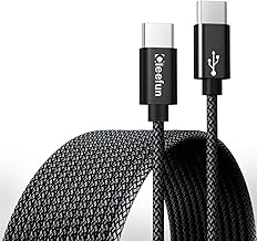 CLEEFUN USB C Cable Very Long 10M, No Data Transfer Cable, Type C Cable 60W Fast Charging for iPad 10 Gen, MacBook Pro Air, Galaxy Tab S10 S9 Ultra, iPhone 16 15 Pro Max