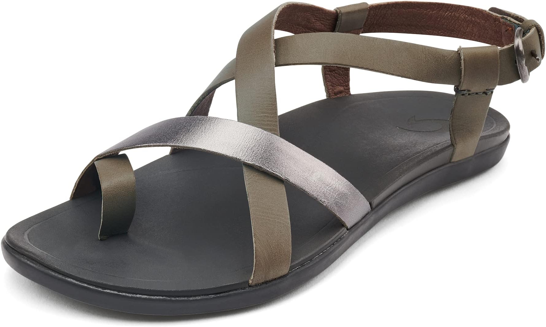 OLUKAI Upena Women's Strappy Beach Sandal, Lightweight & Durable Design, Water Resistant Slides for All-Day Comfort & Style