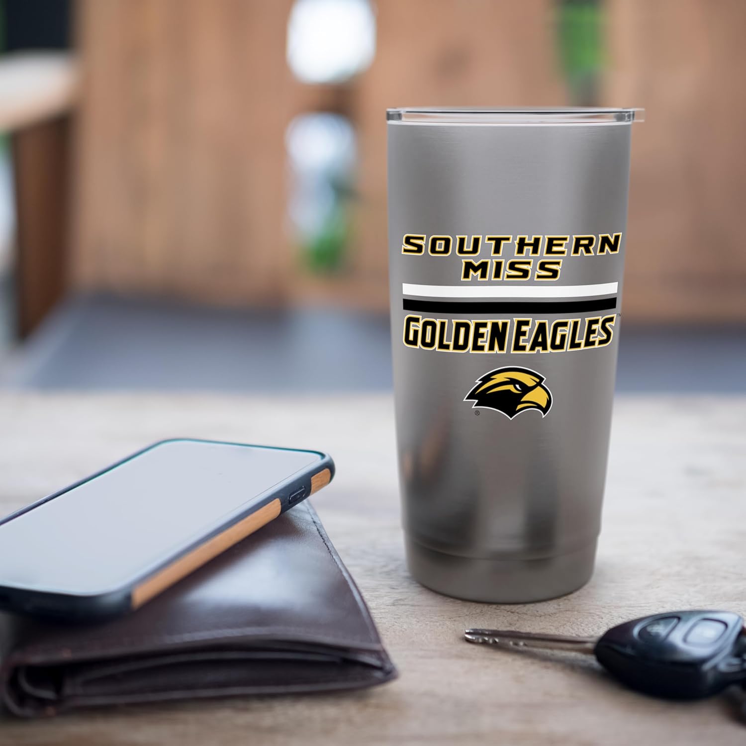 Southern Mississippi Golden Eagles | NCAA Merch | NAFPSMS01 Stainless Steel Insulated Tumbler