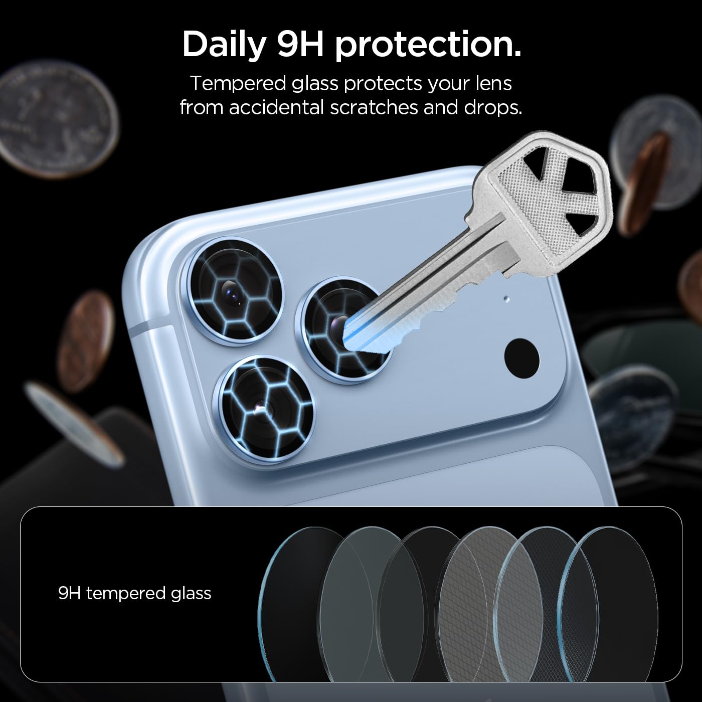 Spigen Optik Pro Camera Lens Protector for iPhone 18 Pro / 18 Pro Max — Amazon image 4