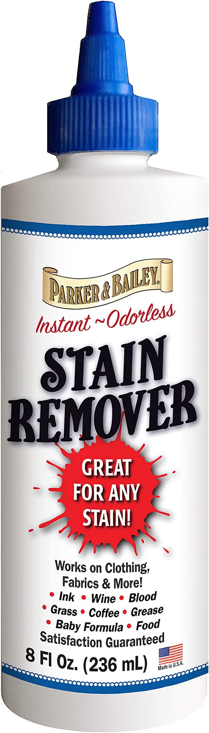 Parker & Bailey Stain Remover-2 Oz, 2-ounce