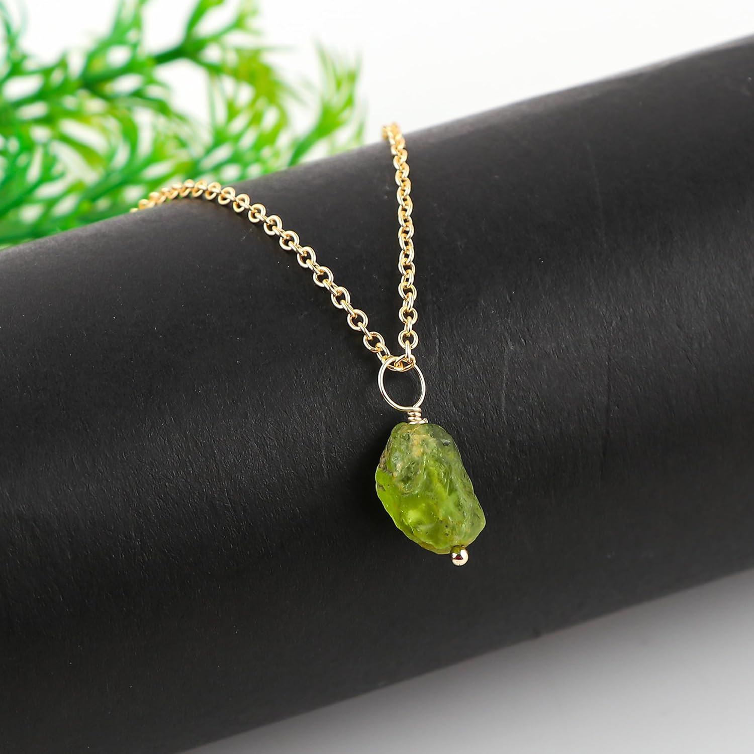 Natural Raw Gemstones, Rough Stones Crystals Jewelry, Handmade Fashion Jewelry for Women, Wicca & Reiki Healing Crystals, Bohemian, Christmas Gift - Image 3