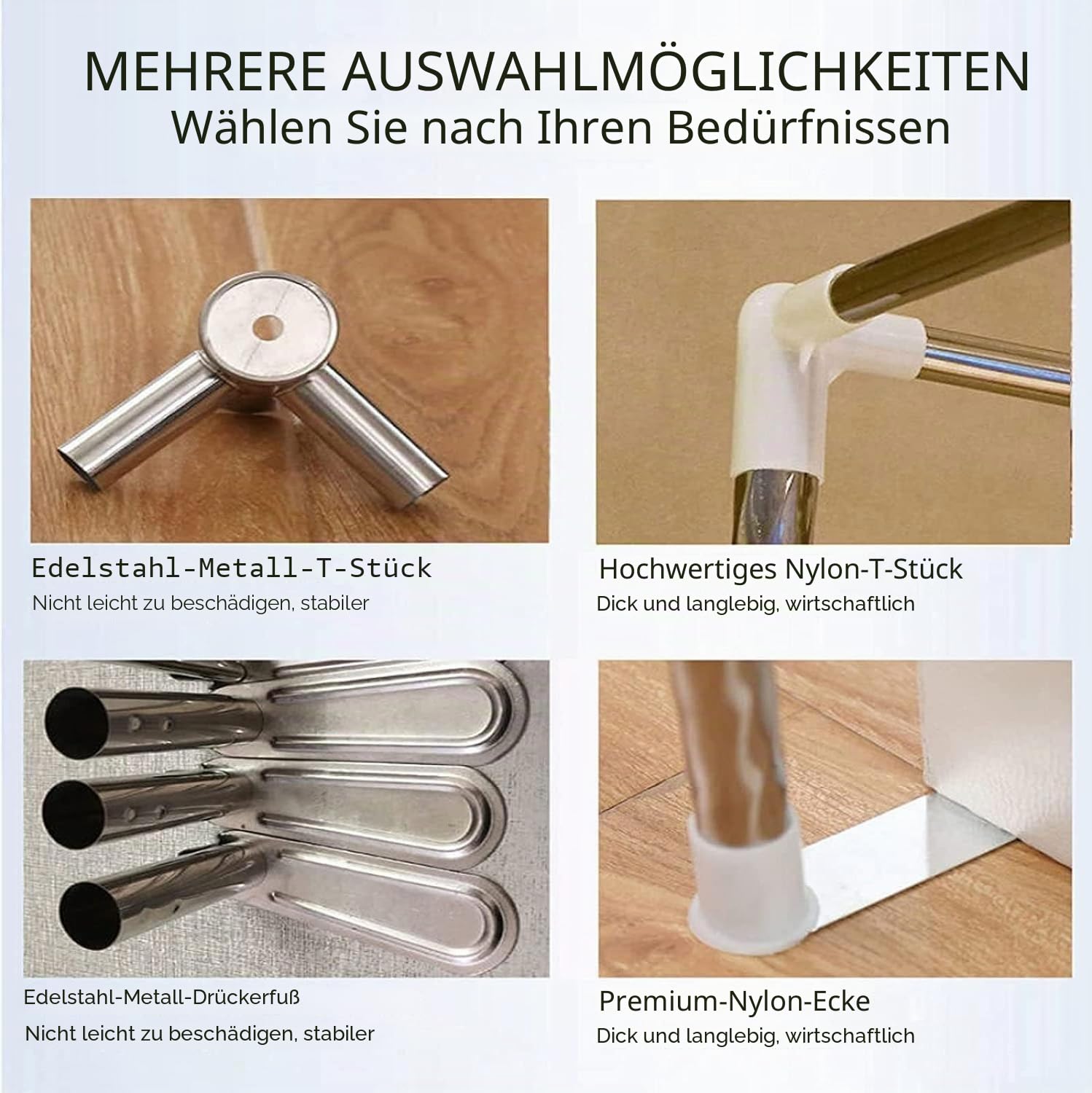 Vier Eckbett Moskitonetzhalter Himmelbett, Bettüberdachung Rahmen Für Twin/Full/Queen/King Size - Bettüberdachung Baldachin Gestell