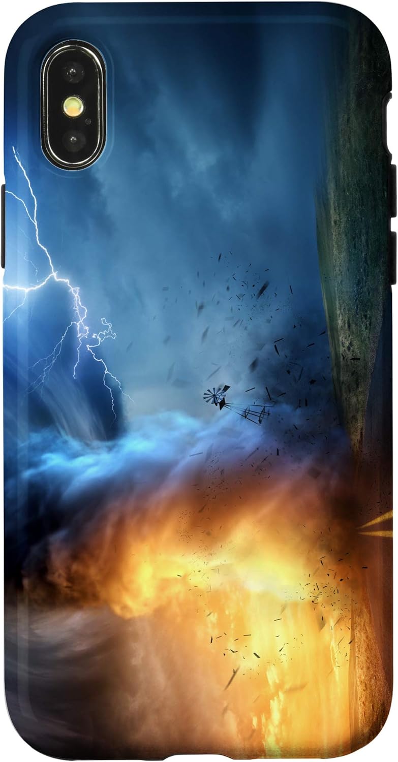 fire plus ice on Amazon Com Iphone Xr Fire Ice Tornado Case