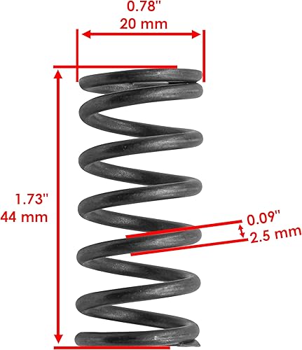 Miniatura 2 de Caltric Muelle de embrague compatible con Kawasaki Versys-X 300 2017-2023 92145-1750 921451750