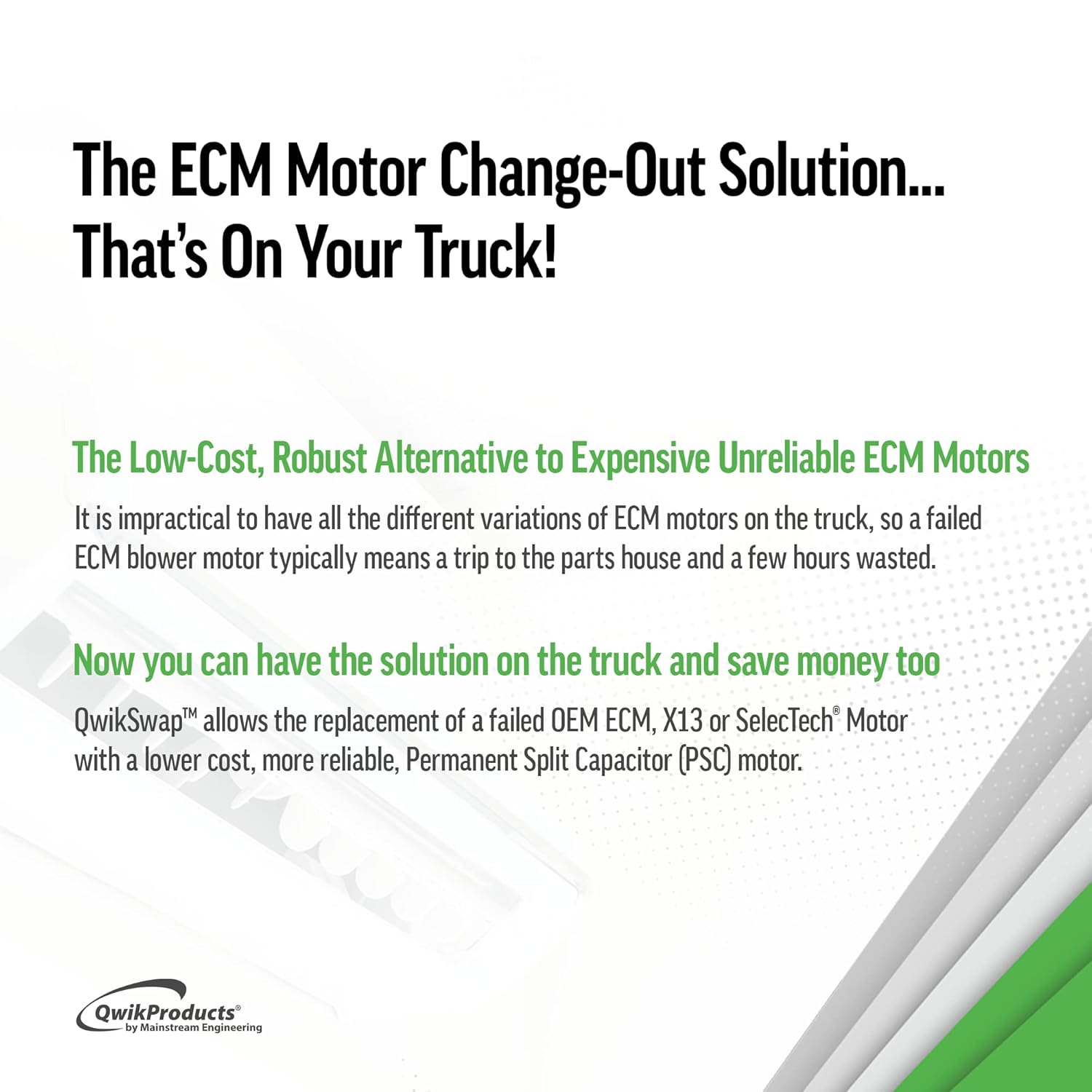 QwikSwap X3 115/240 V Universal ECM Blower Motor Replacement Board for Furnace and Air Handlers, Affordable Compatible Replacement for Constant Torque ECM Blower Motors
