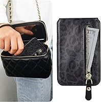 Vista 5 de Cavor Compatible con Magsafe Wallet, soporte ajustable, cartera magnética para iPhone 17/16 Pro Max/14 Pro/15/14 Plus/13/12, tarjetero Magsafe