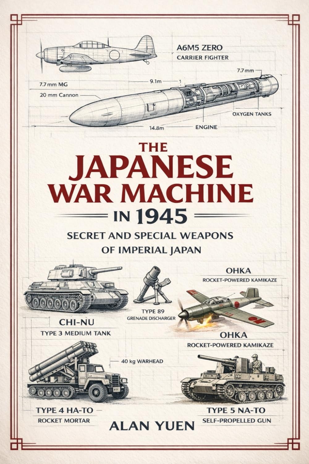 THE JAPANESE WAR MACHINE: IN 1945 SECRET AND SPECIAL WEAPONS OF IMPERIAL JAPAN