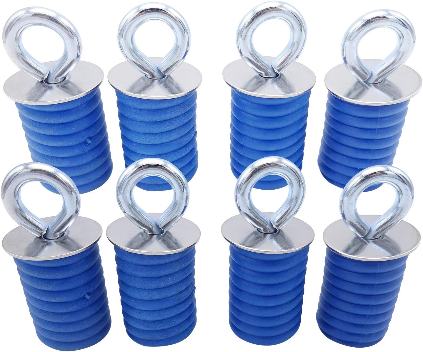 WeiSen 8X Quick Lock & Ride Tie Down Anchor Set Compatible with All Polaris Ranger/General Bed UTV ATV