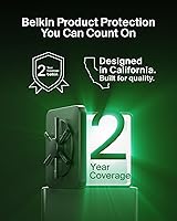 Vista 8 de Belkin Paquete de 2 cables USB C a USB C, 6.6 pies, 240 W, cargador tipo C, cable de carga para iPhone, suave, trenzado, flexible para iPhone 17