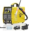 HAXIAOER AC DC TIG Welder 240V with Pulse, [Large LED Display] 200A Digital Inverter AC Pulse TIG/AC TIG/DC Pulse TIG/HF TIG/ARC/SPOT Aluminum TIG Welding Machine HXT200P AC DC Pro