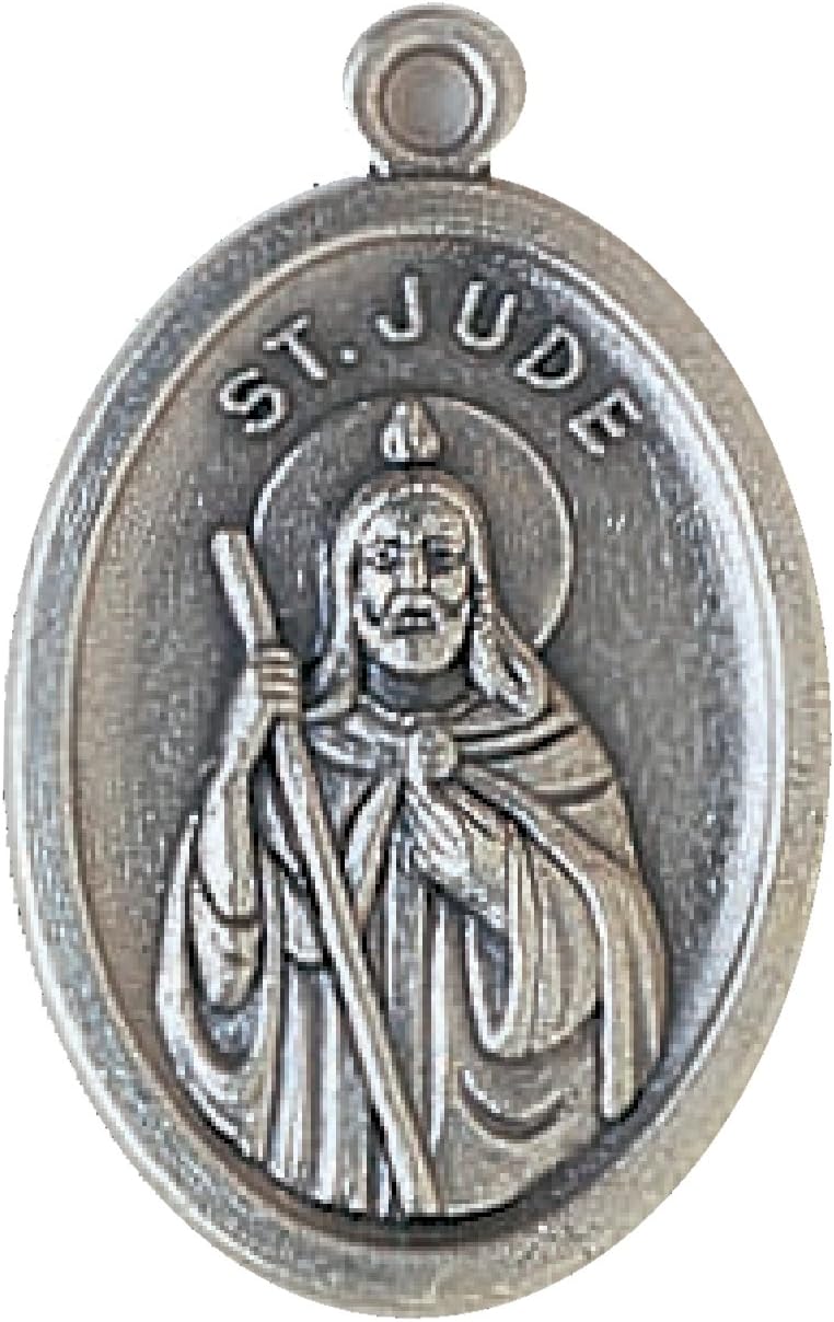 Saint Jude Medal. St Jude Medal. Saint Jude. St Jude - bomap producer 100% made in italy