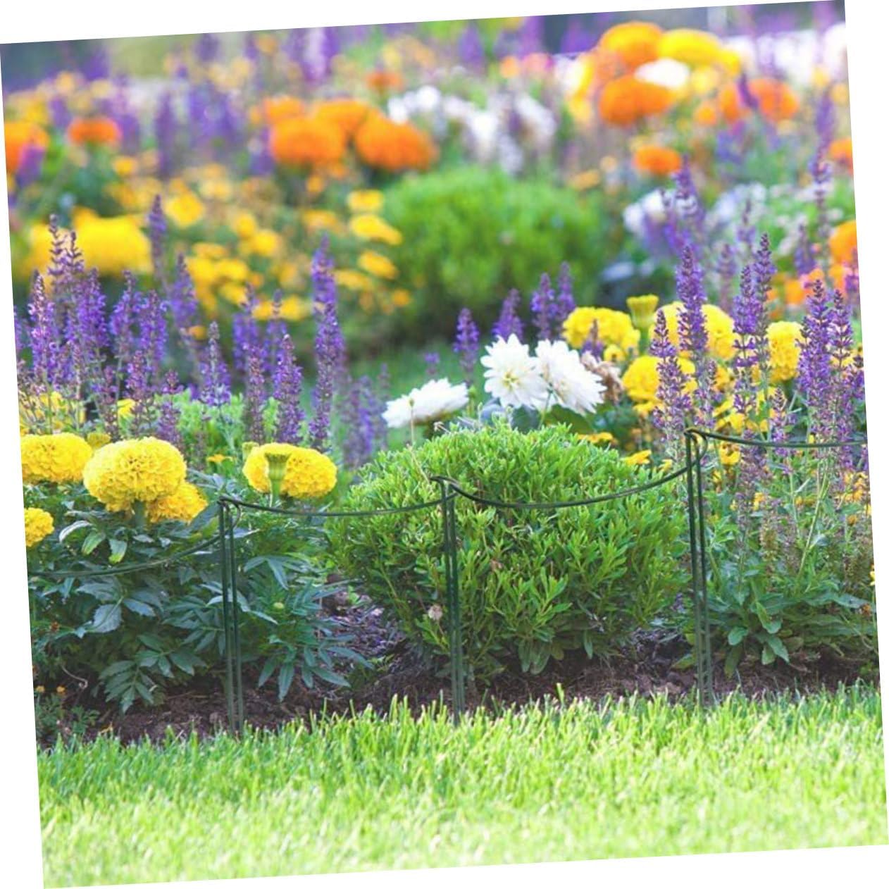 Plant Support Frame Potted Flower Support Circle Pack Plant Stakes for DIY Plant Rack Sturdy and Sturdy