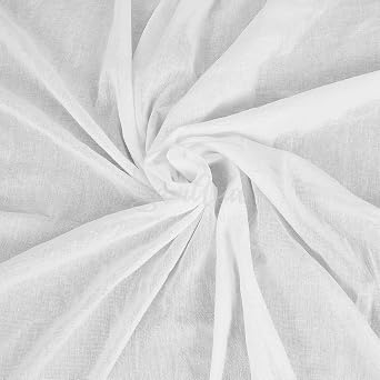 0.5m White Muslin Cloths for Cooking, Cheese Cloths for Straining - 100% Cotton Cloth by the Metre, Grade 90   140cm / 54" Wide for Cooking, Baking, Embroidery, Crafts - by SAMASIA