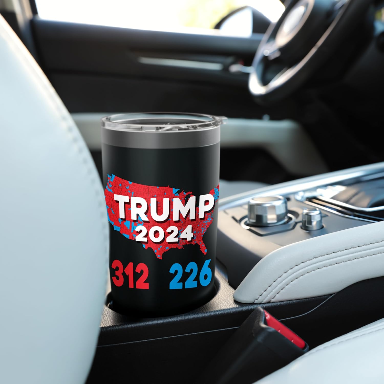 2024 Electoral Map Trump 312 Red Election 2024 Results Map Stainless Steel Insulated Tumbler