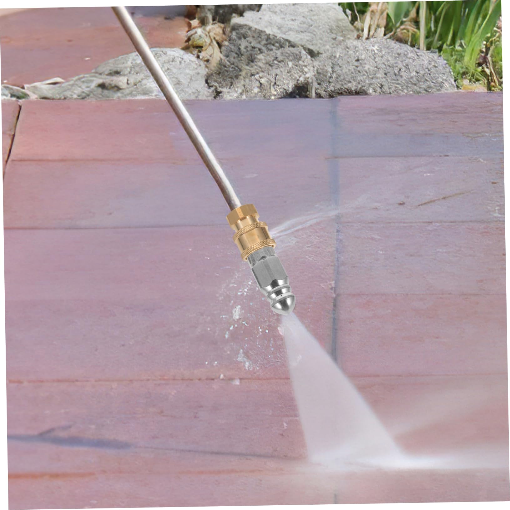 Sosoport 4sätze Hochdruck-gartenschlauch-spritzpistole Verstellbare Düse Für Gartenbewässerung Langlebig Und Ergonomisch Für Autowäsche Und Reinigung Von Bürgersteigen Teiliges