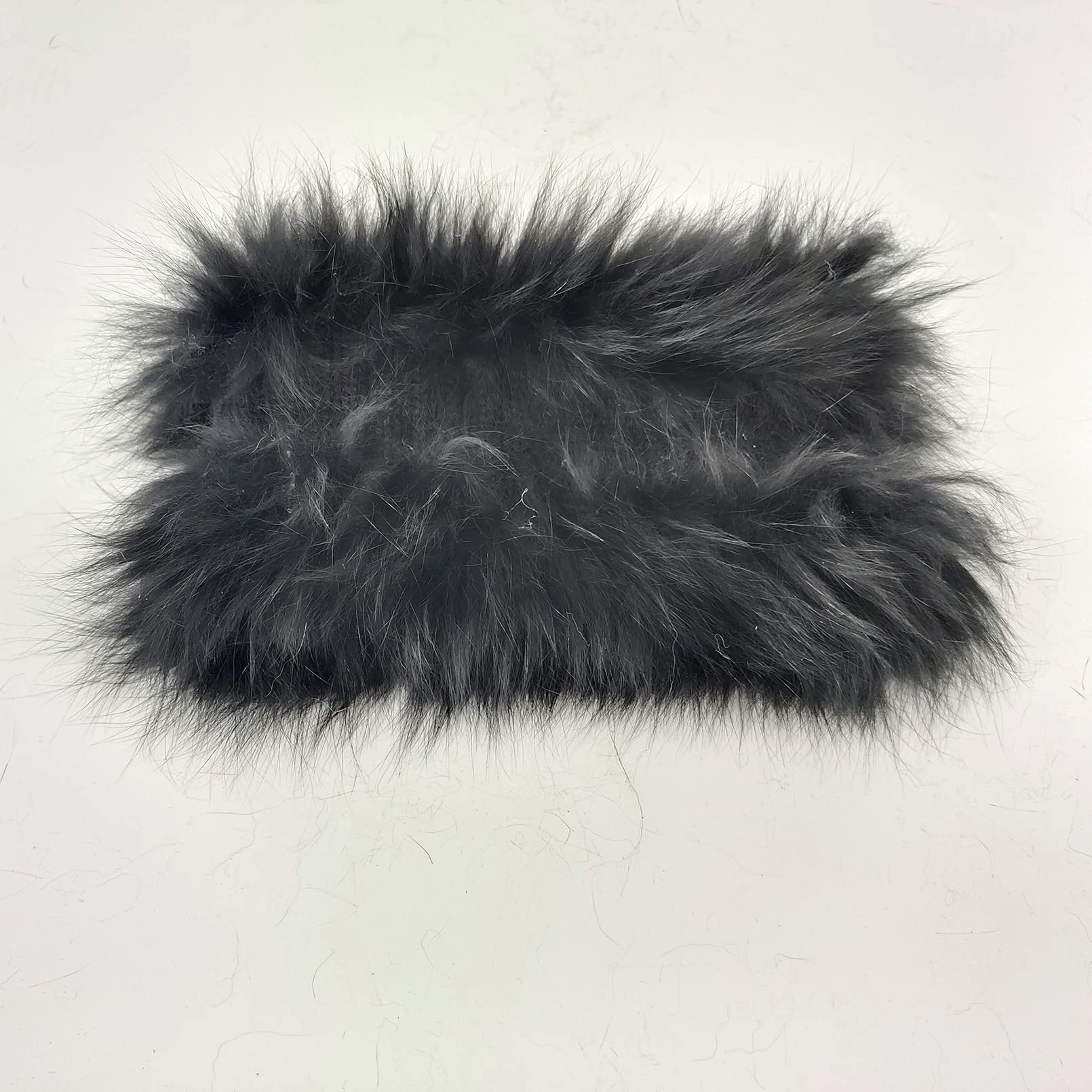 BeFur Bandeau duveteux pour femme - Fourrure de renard véritable - Élastique - Chaleur - Pour l'hiver et le ski