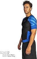 Vista 3 de Sanabul Esencial manga corta Rash Guard MMA BJJ Wrestling Grappling Jiu Jitsu