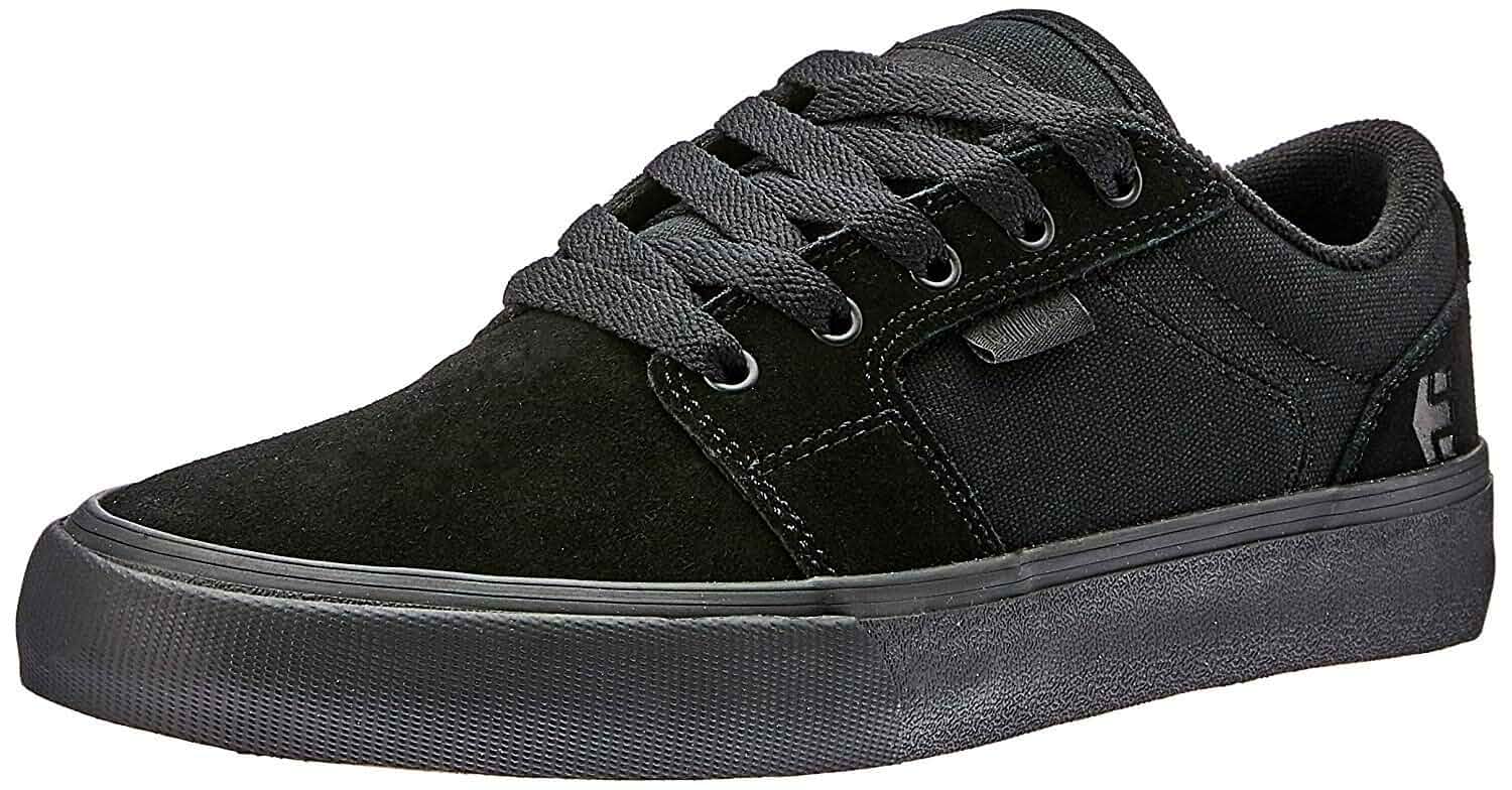 Etnies Barge LS – Classic Skate Look, Slim Vulcanized Silhoutte, Hefty Armored Collar, Reinforced Vulc