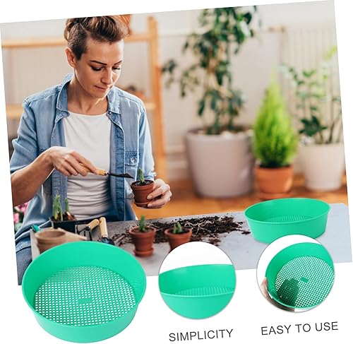 Miniatura 3 de Herramientas de bonsái, juguetes de bricolaje, herramientas de minería, tamiz de arena, filtro de malla, tamiz de arena, dispensador de nivelador,