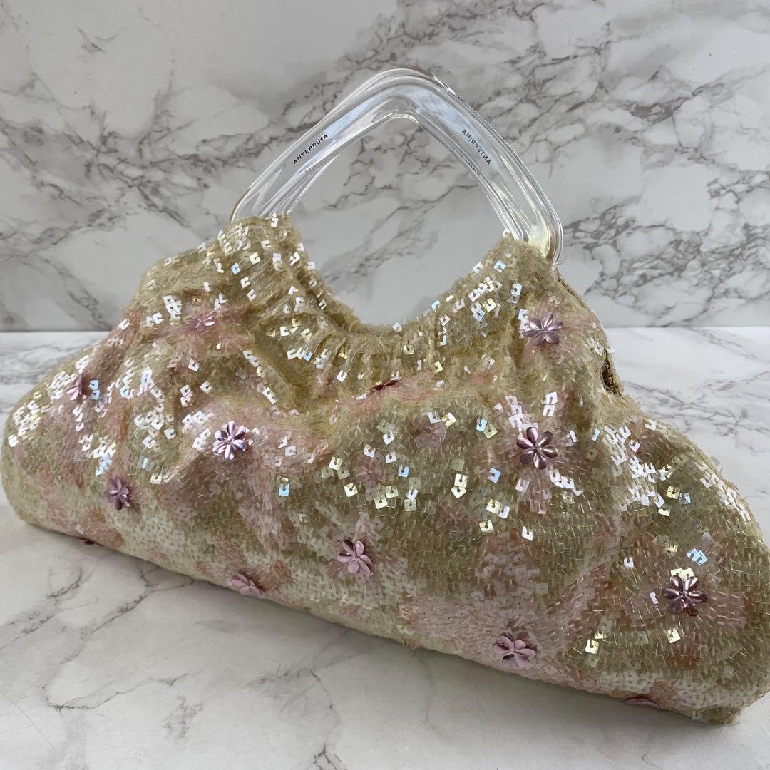 Amazon.co.jp: ANTEPRIMA アンテプリマ 花柄 スパンコールビーズ  