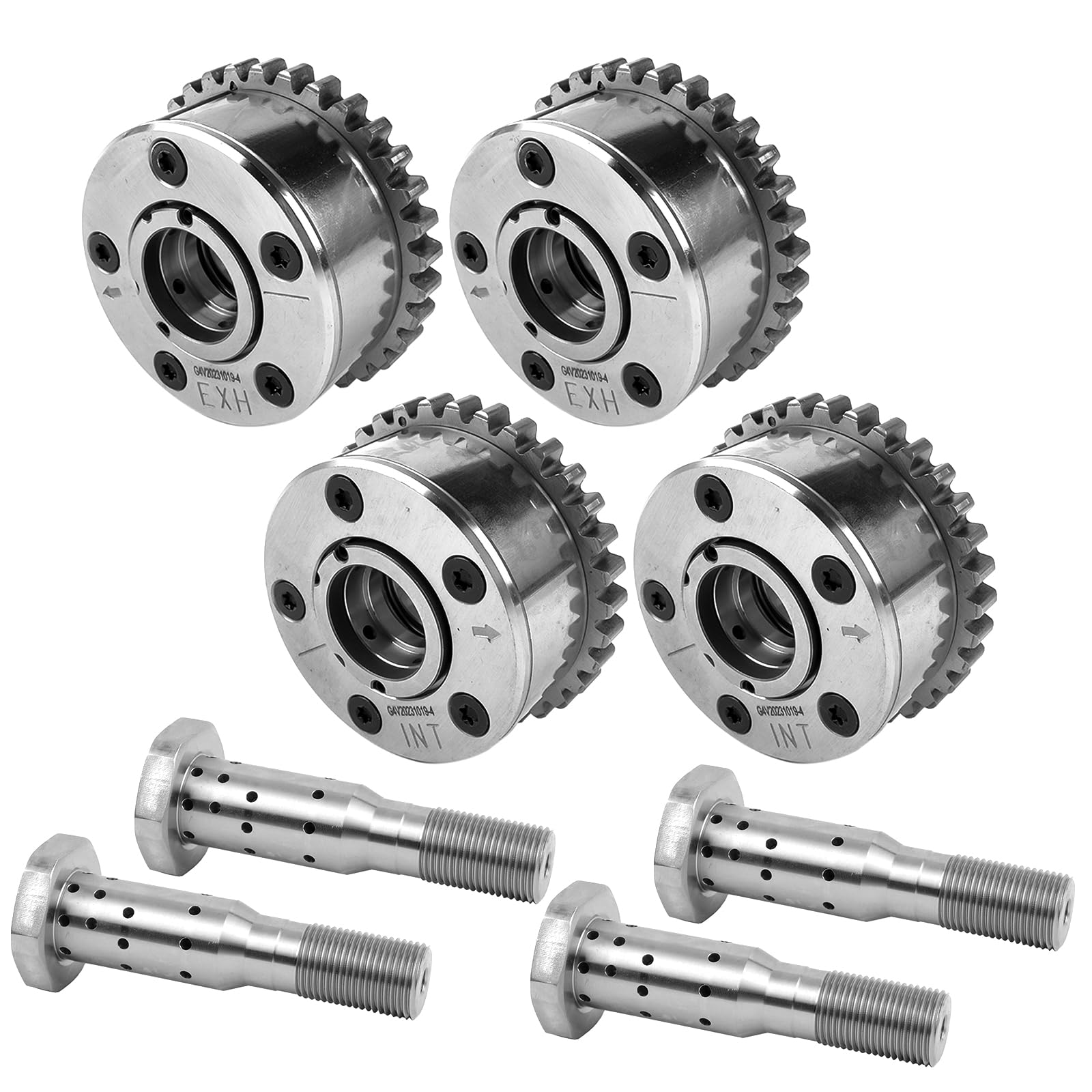 GELUOXI Camshaft Sprocket VVT Oil Control Valve Replacement for 2011-2019 Chrysler Jeep Dodge Ram 3.6L Pentastar 916-958 5184150AF 5184369AH 5184370AH