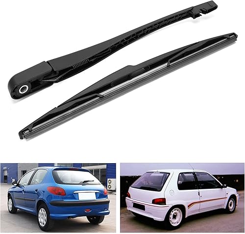 Miniatura 3 de KIMISS - Juego de limpiaparabrisas trasero de automóvil 6429R2 para Peugeot 106206206+