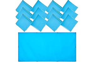 Hortsun 12 Pack 2x4 Fluorescent Light Covers, Blue Sensory Light Cover Magnetic...
