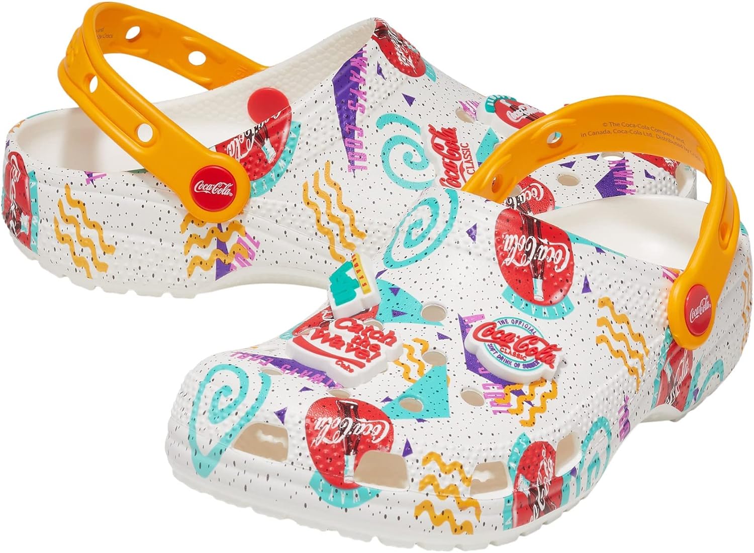 Crocs Men's Coca Cola X Classic 90s Clogs