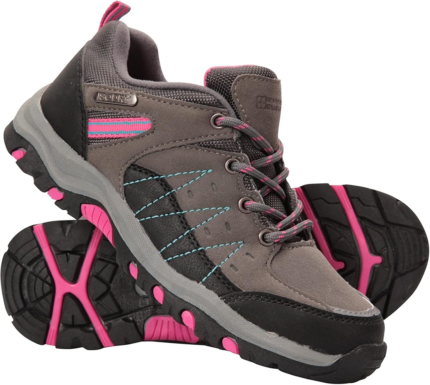  | Mountain Warehouse Stampede Kids Walking Shoes - for Camping, Park | Hiking Shoes