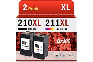 OA100 210XL Canon Compatible Ink Cartridge Replacement for Canon 210 XL 211 XL