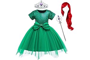 Party Chili Ariel Red Hair Wig for Kids