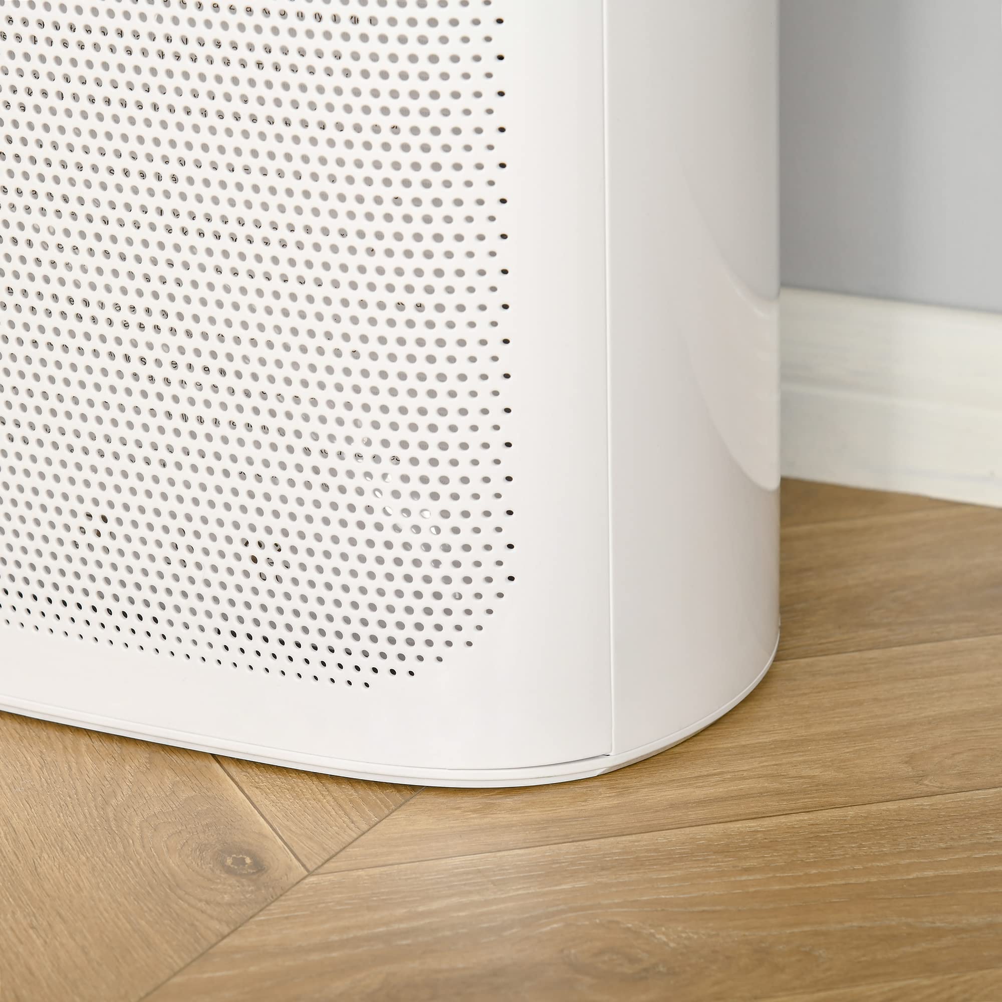 HOMCOM Purificatore d'Aria con Filtro HEPA a Triplo Strato CADR 210m³/h