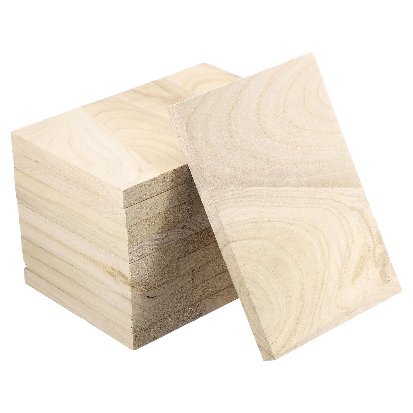 PATIKIL Wood Breaking Board 25mm Thick, 10 Pack Karate Martial Arts Boards Wooden Kick Board Training Accessory for Adult Taekwondo Punching Karate Practice Performing