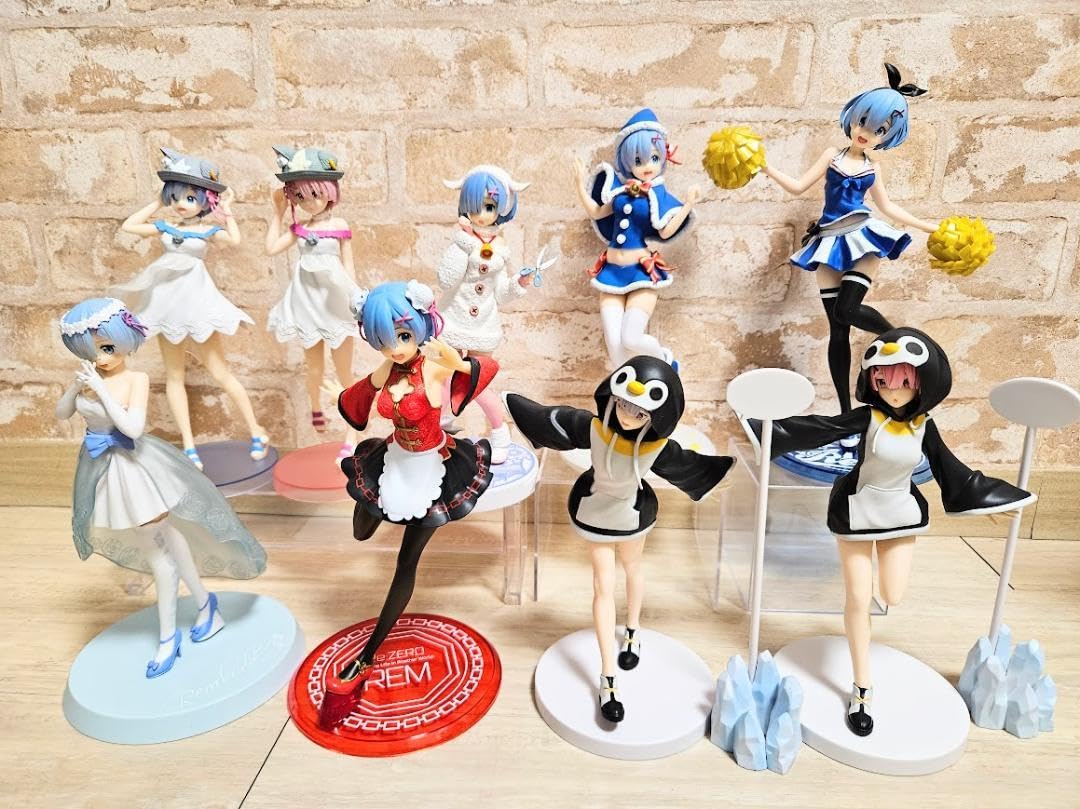 Reゼロから始める異世界生活 レム ラム エミリア フィギュア まとめ売り