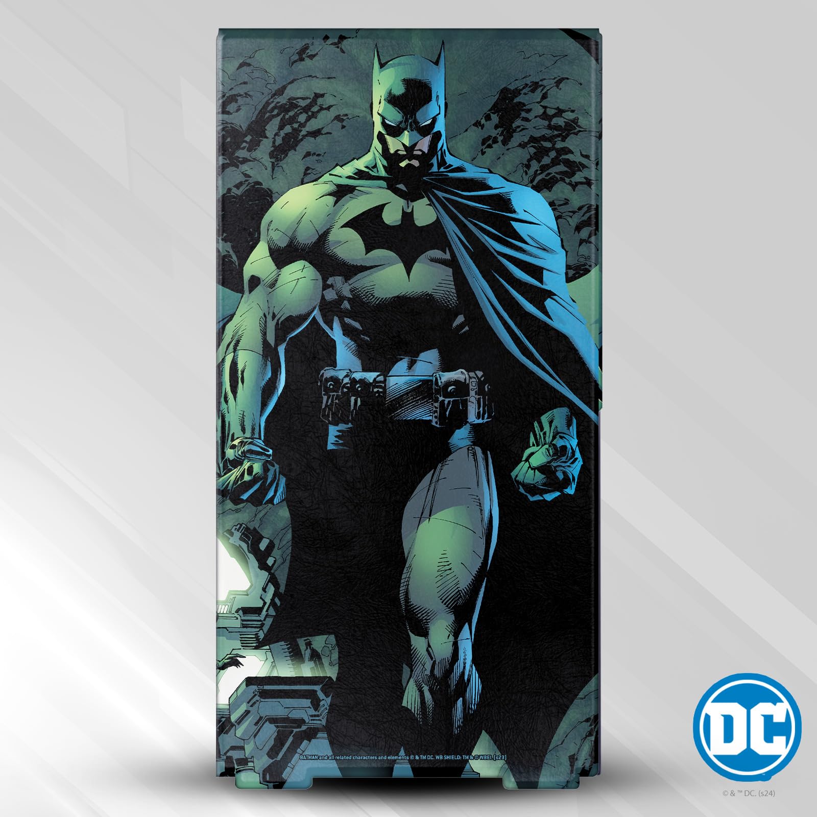 Head Case Designs Sous Licence Officielle Batman DC Comics Costume Hush Logos Et Bandes Dessinées Enveloppement De Console De Jeu Et Skins Pour Manette De Jeu Ensemble compatible avec Xbox Series X