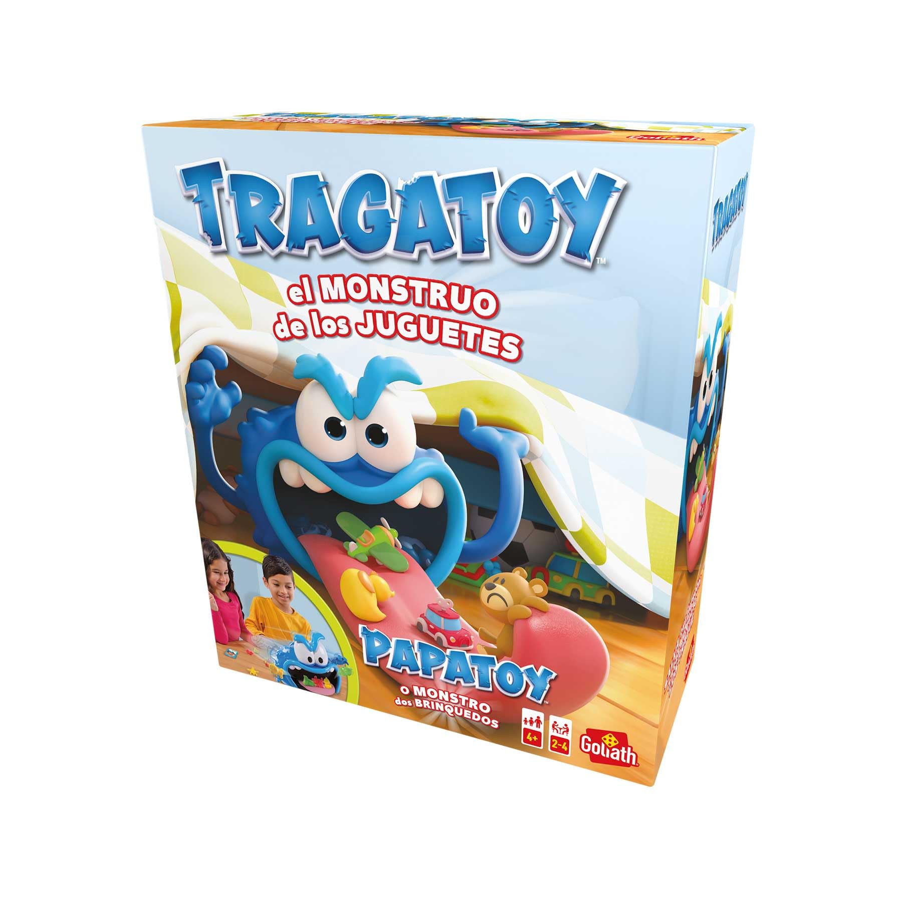 Goliath Tragatoy - El Monstruo de los Juguetes -Juego de Mesa Infantil - Juego de Acción A Partir De 4 años -Estimula Los Reflejos