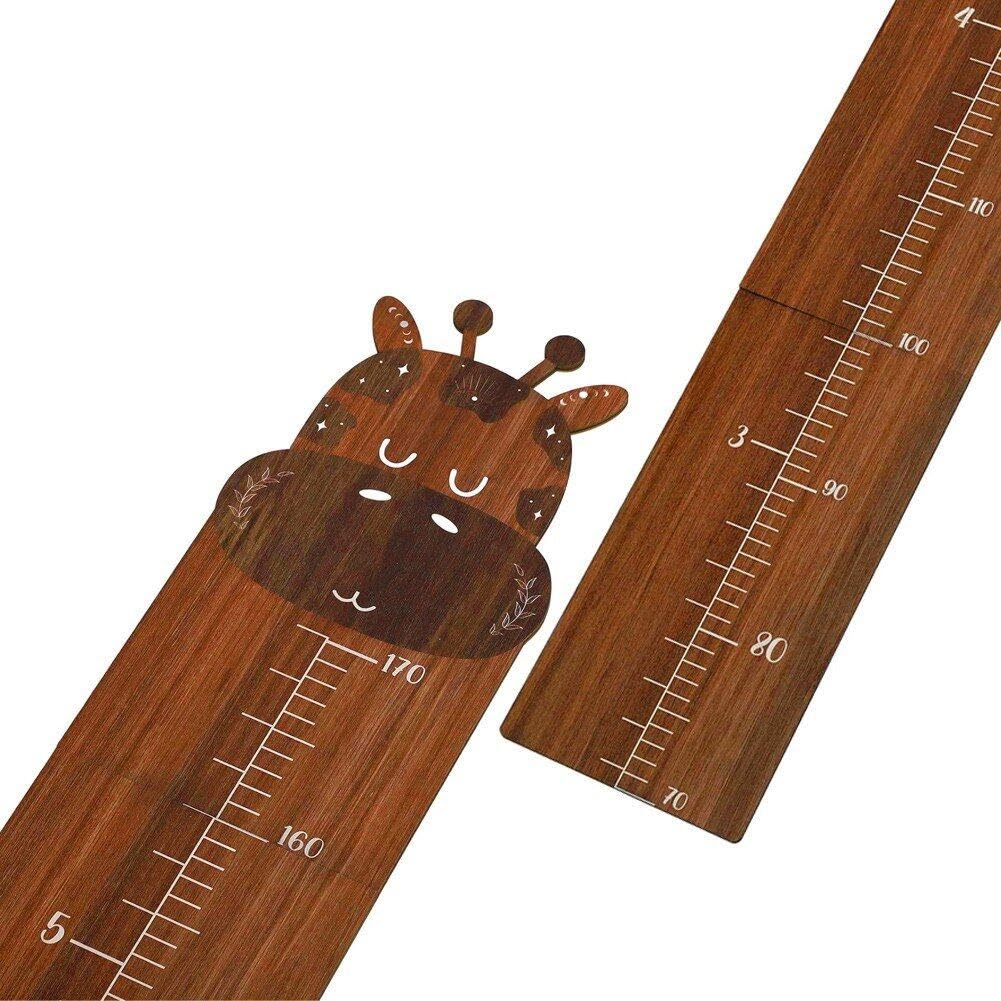 Regla de Madera para medir la Altura de los niños, medidor de Altura, Pegatinas de Pared, Regla artística, Papel Tapiz, decoración de habitación Infantil