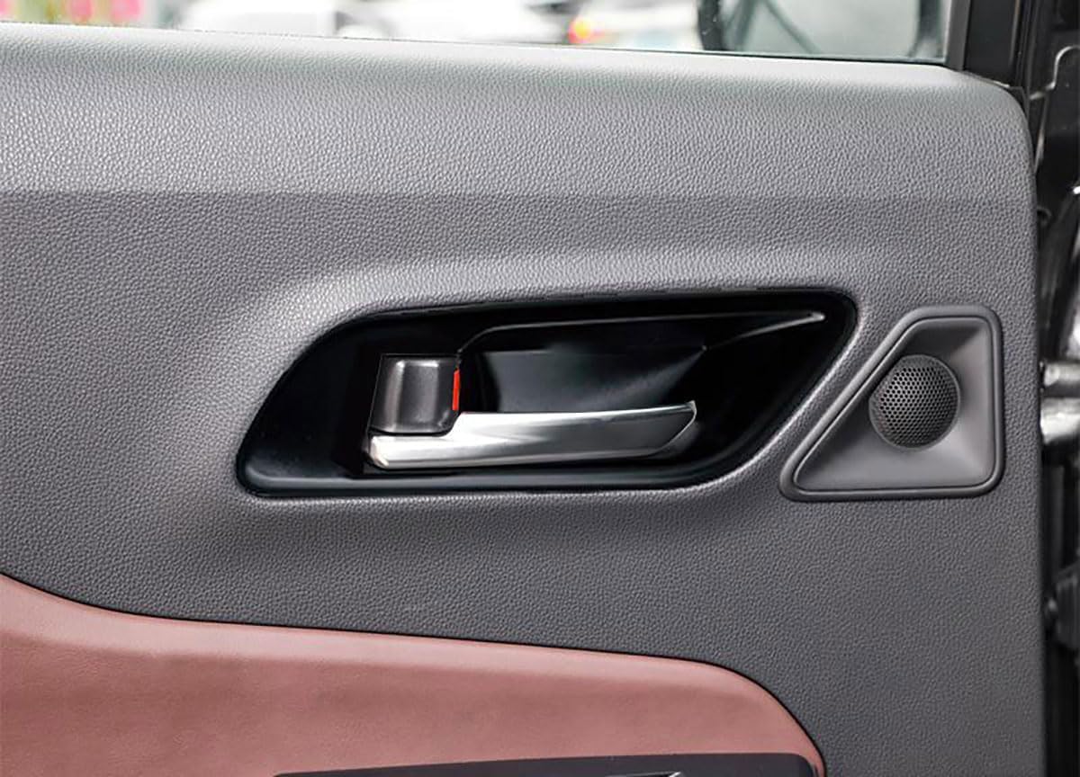 Car Accessories Compatible with Toyota Crown Limited/Platinum/Nightshade 2023 2024 2025 2026 Inner Door Handle Bowl Cover Trims Protector Decoration ABS 4PCS(Glossy Black Style)