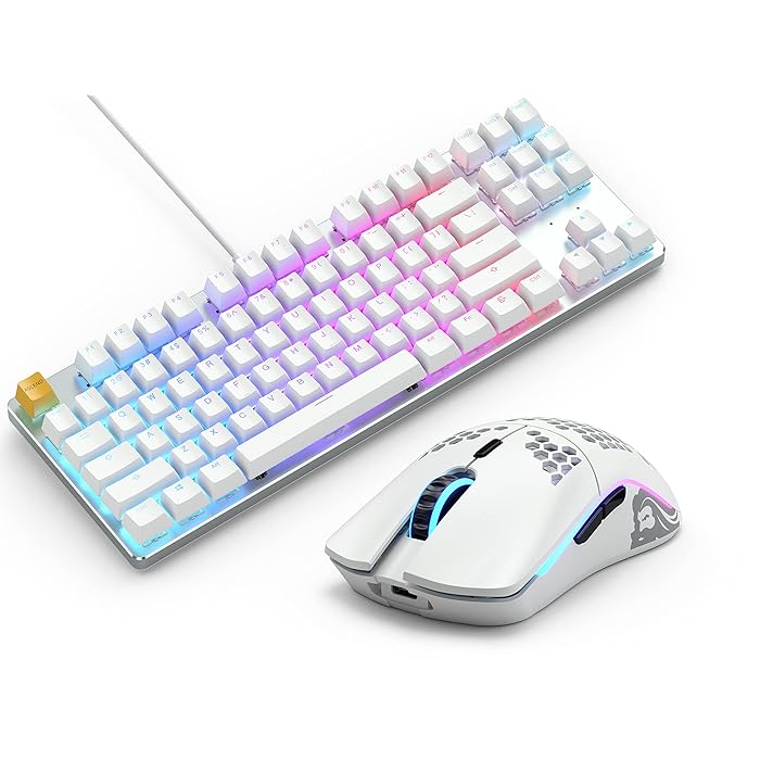 Buy Gaming Keyboard and Mouse Combo Glorious GMMK 87 Percent Backlit