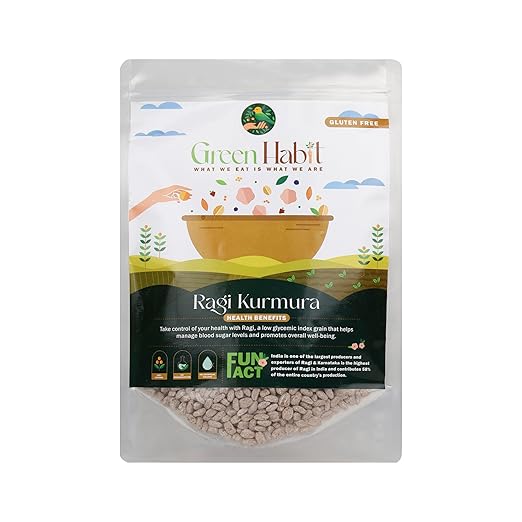 Ragi KURMURA MURMURA aka Ragi Puff for Healhty Breakfast Snack Food (200 gm pack of 1)